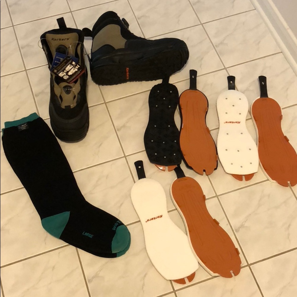 Men’s Korkers fishing boots